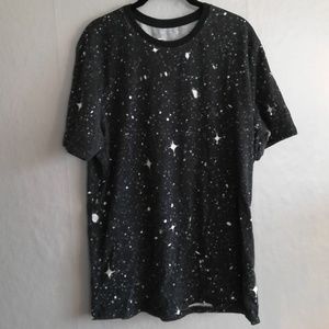 Nike Black Space Galaxy Print Tee SB Skateboard